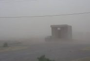 توفان شن در زهکلوت و روستاهای اطراف(۹۹/۰۱/۲۵)