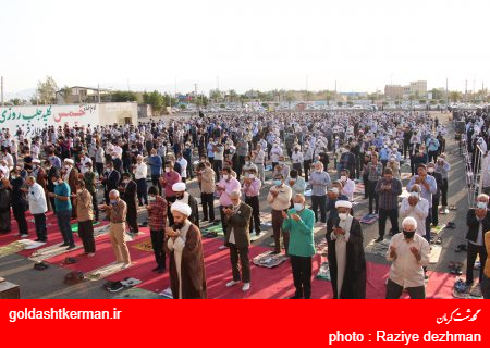 گوشه هایی از نماز عید سعید فطر در جیرفت(پنجشنبه ۱۴۰۰/۰۲/۲۳)
