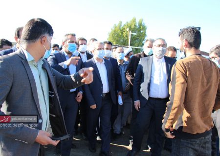 سفر وزیر صمت دکتر  فاطمی امین به جنوب استان کرمان