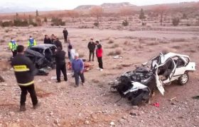۵ کشته در تصادف مرگبار جادۀ آرامستان کرمان