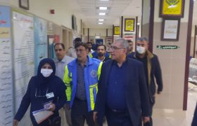 عیادت وزیر بهداشت از مجروحان حادثه تروریستی کرمان