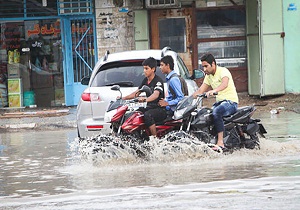 بیشترین بارندگی برای روز چهارشنبه است / احتمال وقوع سیل/ بارش تگرگ در جنوب استان