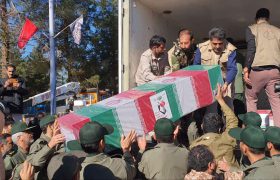 مراسم وداع با شهدای حادثۀ تروریستی کرمان آغاز شد